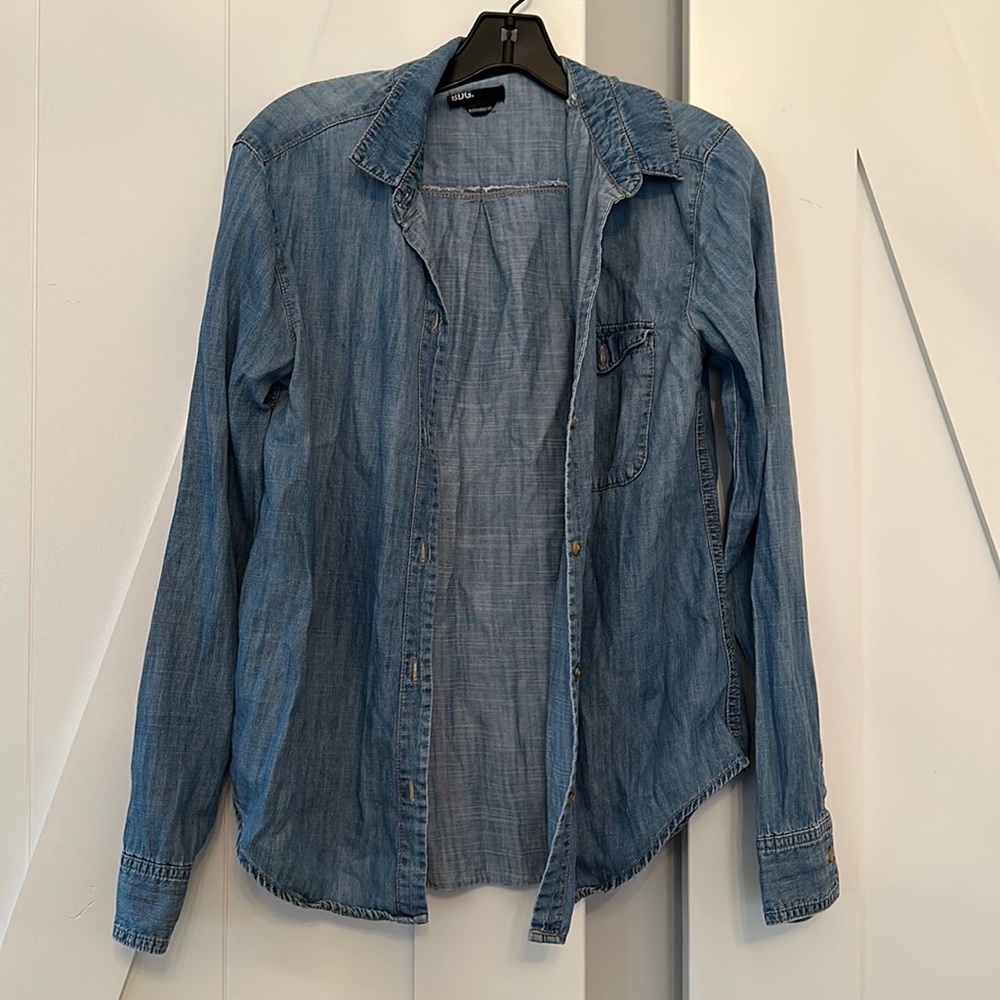 Chambray button down